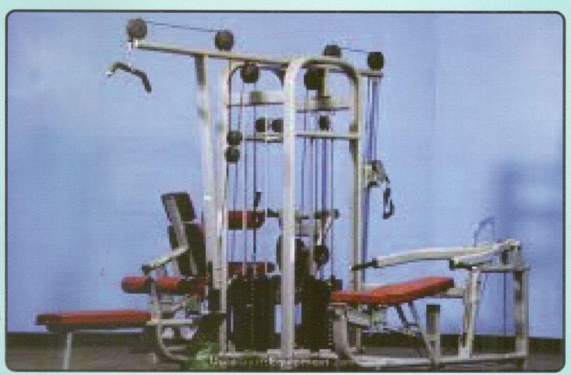 Beacon Industries multi-station gym system