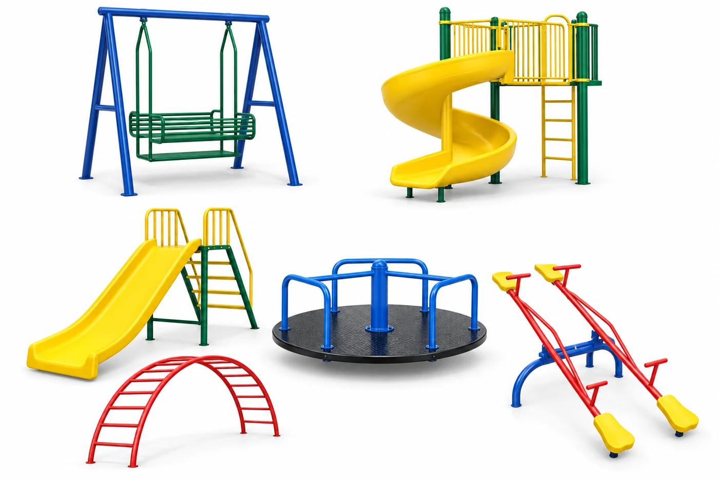 Playground equipment range